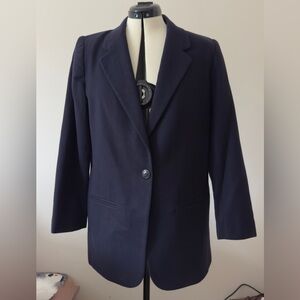 Sag Harbor Navy Blue Blazer